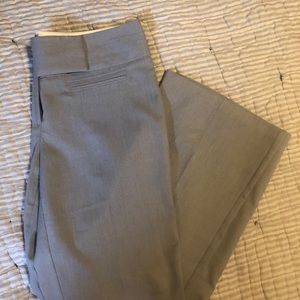 Gray dress slacks
